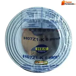Hes Nyaf Kablo 6 Mm Gri (H07z1-K) Halojen Free